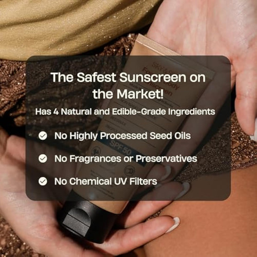 Protector Solar Mineral Natural No Tóxico Spf 50 |