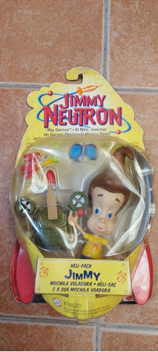 Figura Jimmy Neutron Mattel Año 2001 Vintage 
