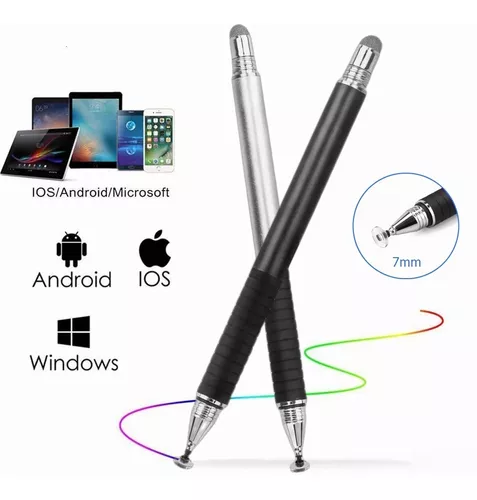 Lapiz Táctil Stylus Para Tablet 2 Unidades Negro