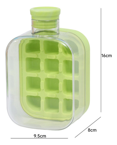 Copo De Garrafa De Água 2 Em 1 Ice Cube Maker Com Canudo De