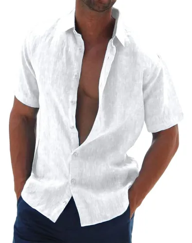 Camisa lino playa hotsell