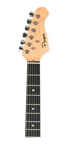 Imagen 2 de 9 de Guitarra Electrica Parquer Stratocaster Negra Con Funda