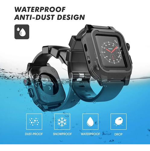 Funda /case Protectora Para Apple Watch Series Shellbox