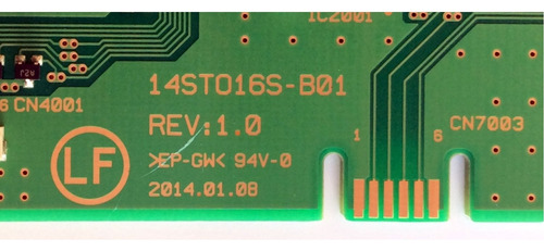 Led Driver Sony 14st016s-b01 / Syv653te / Modelo Xbr-49x850b (Usado)