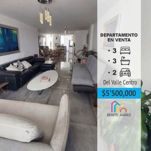 Departamento En Venta San Francisco En Del Valle Centro