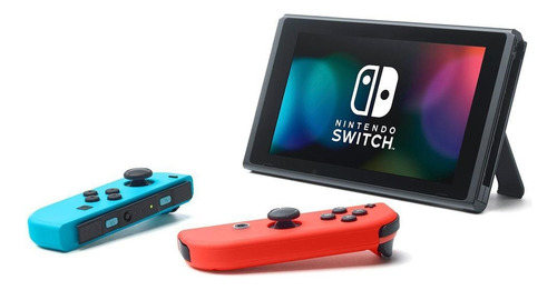 Nintendo Switch 32GB Mario Kart 8 Deluxe cor vermelho-néon, azul-néon e preto