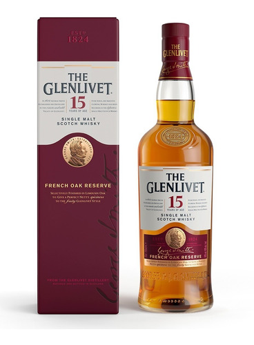 The Glenlivet 15 Años Whisky Escocés Single Malt 700 Ml