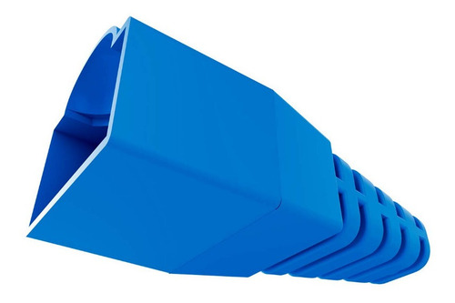 Funda 100 Capuchones Nexxt Azul Boots Plásticos Rj45 Botas