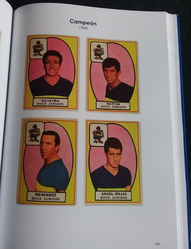 Libro De Figuritas De La Historia De Boca (Usado)