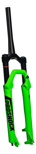 Garfo Suspensão Proshock Onix Tc Tapered Eixo 9x100 - 110mm Verde