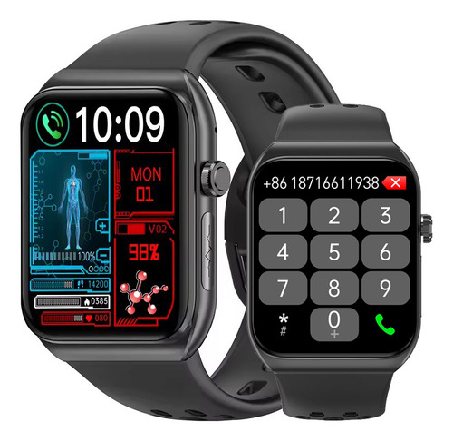 Bk01 Reloj Inteligente Para Hombre Bluetooth Llamada Ecg+ppg Smart Watch Para Mujer