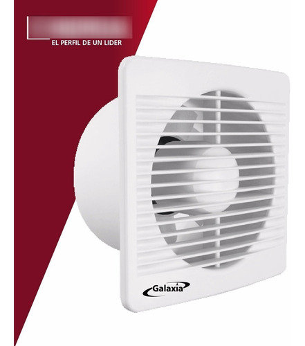 Imagen 2 de 3 de Extractor De Aire Baño 6 Pulgadas Galaxia Silencioso Envios