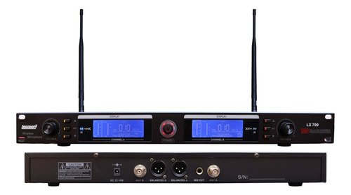 Lexsen Lx700 Set 2 Microfonos Inalambricos De Mano Pro Nuevo