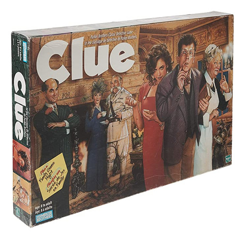 Parker Brothers Clue Classic Detective Juego