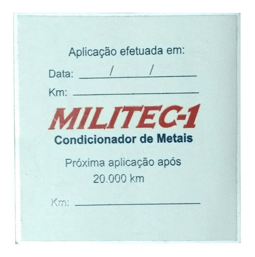 10 Adesivos Etiquetas De Vidro Militec-1