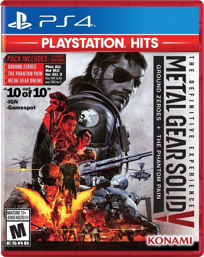 Metal Gear Solid V Definitive Experience Ps4 Hits (d3 Gamers