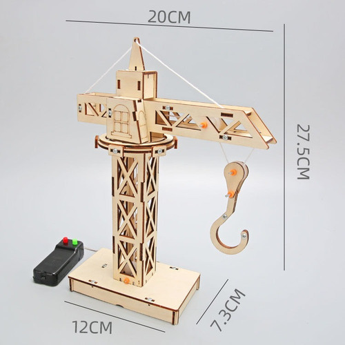 Kit Stem Grúa Torre - Experimentos Científicos