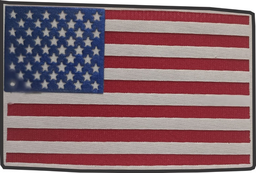 Parche Bandera Usa Ropa Aplique Pega Con Plancha 