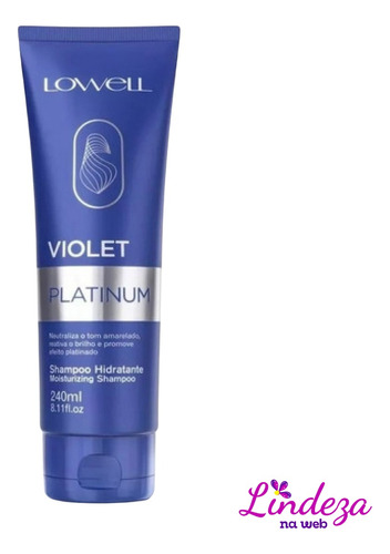 Shampoo Lowell Violet Platinum 240ml Envio Full