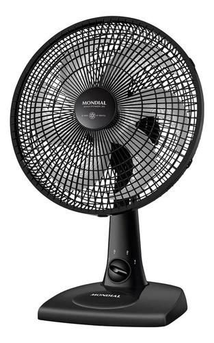 Ventilador Preto 30cm Mondial: Refrescância E Estilo Em Alta