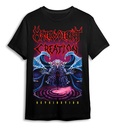 Polera Malevolent Creation - Retribution - Holy Shirt