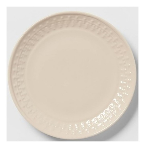 Threshold Plato De Ensalada Fairlee De Gres Beige 20 Cm E17