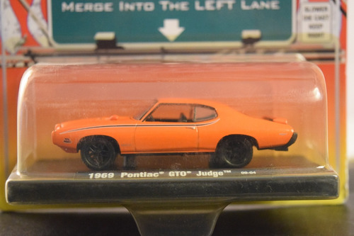 Pontiac Gto Judge 1969 Naranja M2 C/blister 1/64