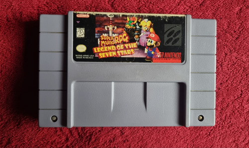 Super Mario Rpg Snes Cartucho Original Guardando Partida (Usado)