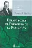 Ensayo Sobre El Principio De La Poblacio - Malthus T (libro)