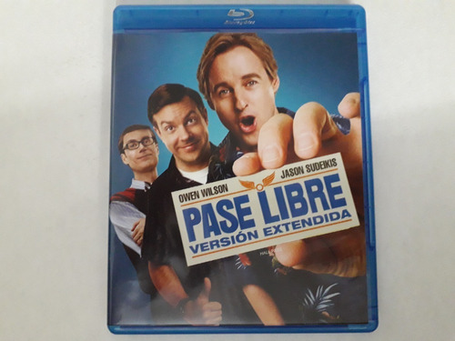 Pase Libre / Bluray+dvd /owen Wilson, Christina Applegate