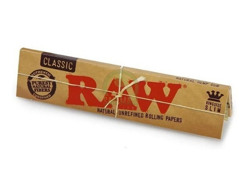 Raw Papel Para Armar Classic Slim King Size 