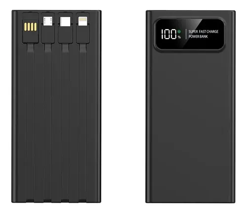 Power Bank 20000mah Batería Portátil Pd 66w Carga Rapida