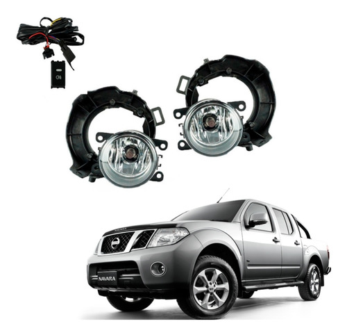 Kit Neblineros Nissan Navara 2007-2015 Con Ampolletas Led