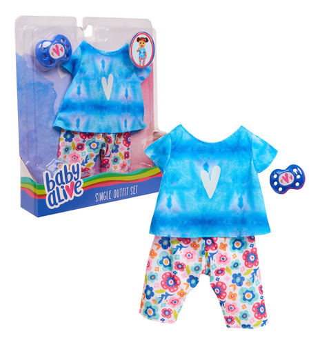 Baby Alive Just Play - Juego De Ropa Individual Y Accesorio.