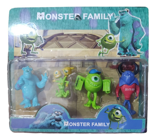 Muñecos Monstering Blister X3 Monster Family