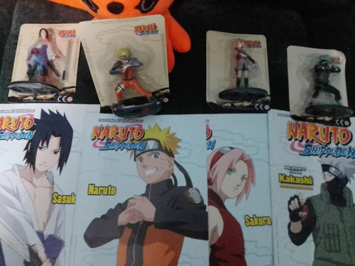 Naruto, Sasuke, Sakura, Kakashi Equipo 7 Planeta Deagostini 