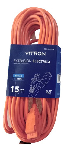 Extensión Electrica De 15 Metros 