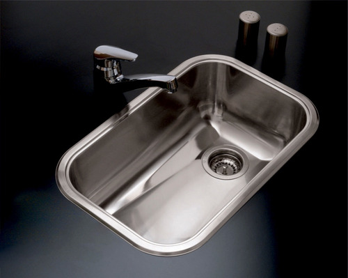 Imagen 3 de 7 de Pileta Cocina Johnson Acero Bacha Simple Zn 52/18 Mm