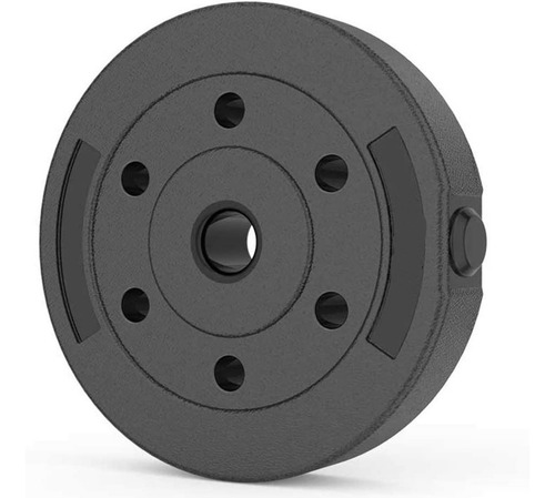 Imagen 3 de 9 de Pesa Disco Revestido 07.5kg Para Barra Mancuerna Olímpico Cs