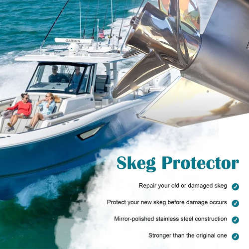 Deargooday Skeg Guard Protector Para Volvo Penta Sx Prop