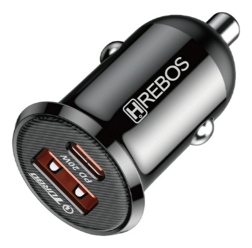 Carregador Celular Veicular Carro Automotivo Saída Usb-c 38w