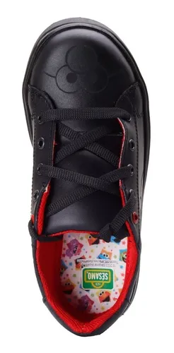 Tenis Infantil Piel Elmo Skate Sesamo 7204 3 a 18 21 Gnv