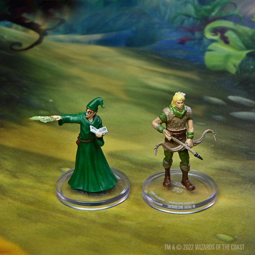 Conjunto De Miniaturas Wizkids D&d Icons Of The Realms Drago
