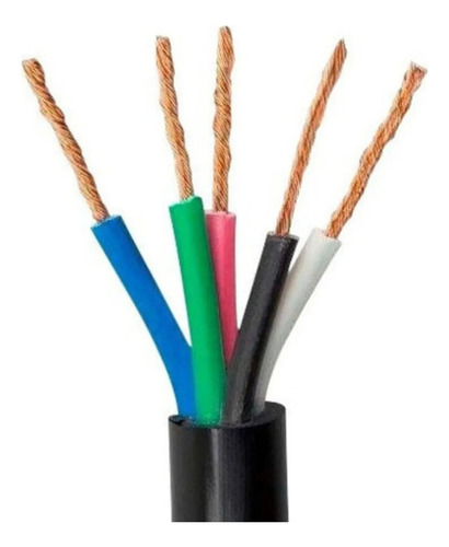 Cabo Flexível Pp Extensão 5x2,5mm Rolo Com 50 Metros