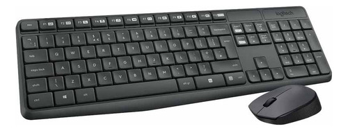 Combo Teclado Y Mouse Logitech Mk235 Inalambrico