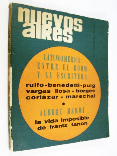 Revista Nuevos Aires Nº 8 1972 Ludmer Borges Marechal Rama