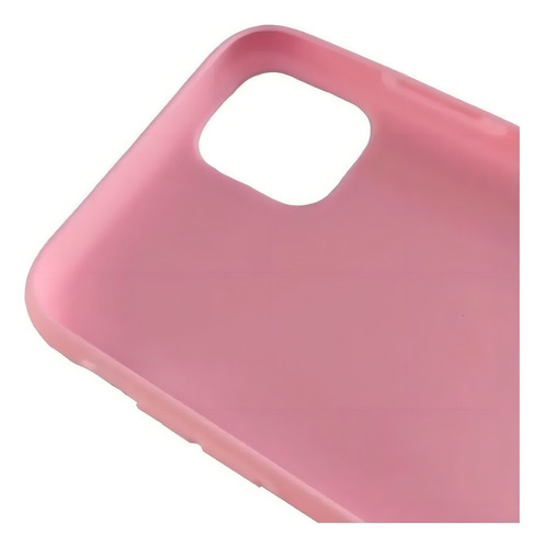 Carcasa Para iPhone 11 Pro Slim Marca Cofolk + Hidrogel Color Rosada