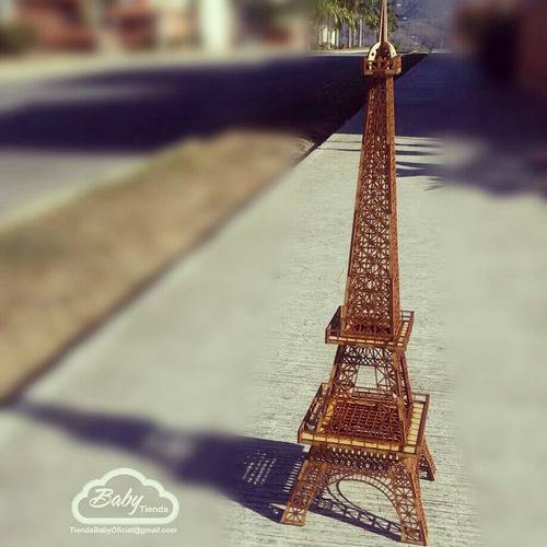 Torre Eiffel En Mdf 3mm Para Decorar Tu Fiesta Hogar Oficina