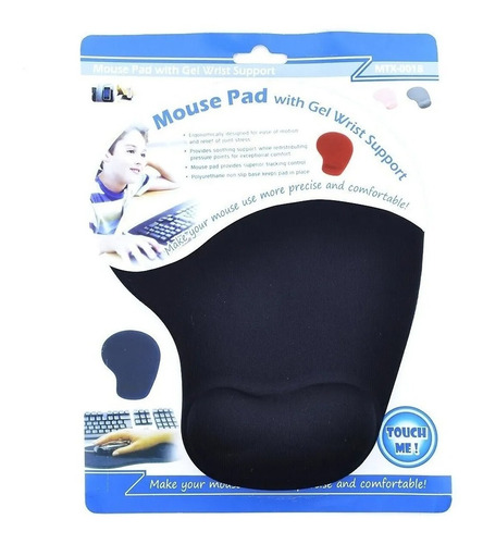 Mouse Pad Con Almohadilla  Ergonómico Gel