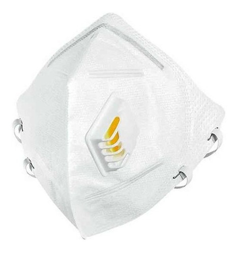 Imagen 2 de 4 de Respirador Mascarilla 3m 9822 N95 Con Valvula X 10 Unidades
